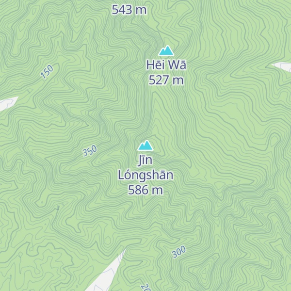 Map of Jīn Lóngshān