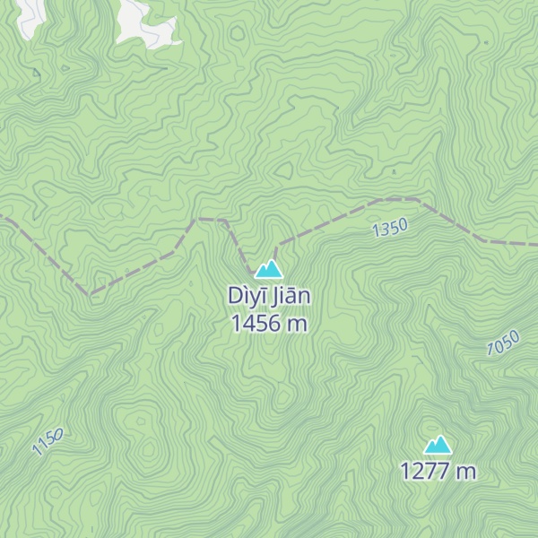 Map of Dìyī Jiān