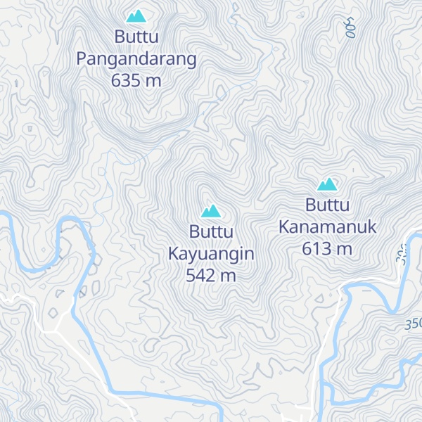 Map of Buttu Kayuangin