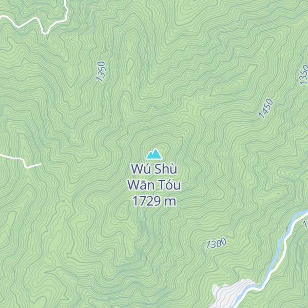 Map of Wú Shù Wān Tóu