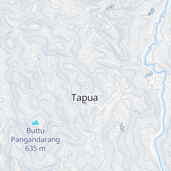 Map of Buttu Tabibang