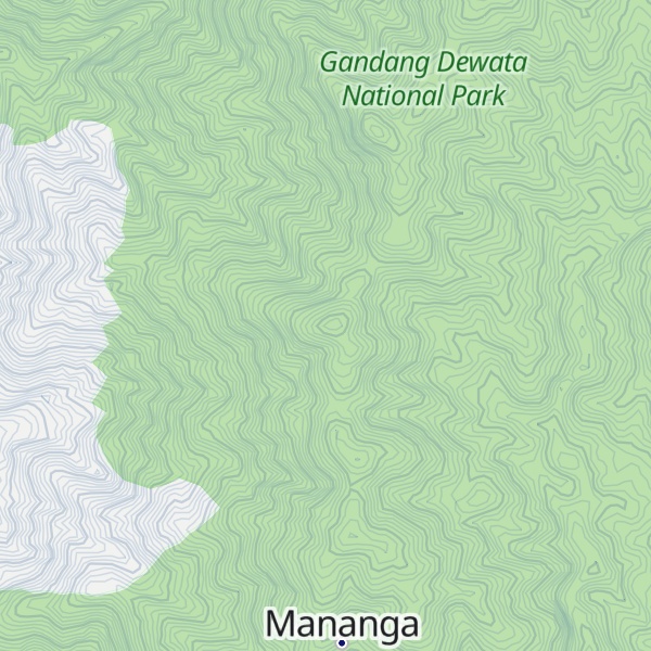 Map of Buttu Salao