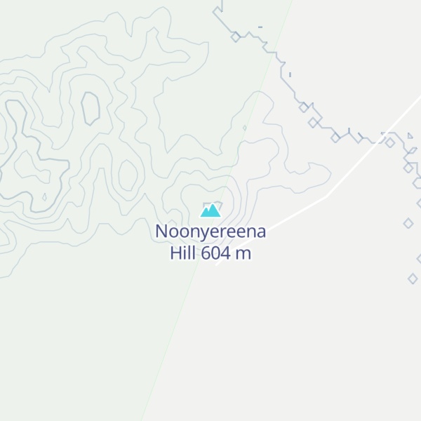 Map of Noonyereena Hill