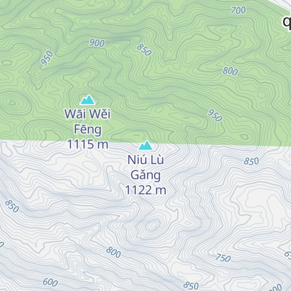 Map of Niú Lù Gǎng