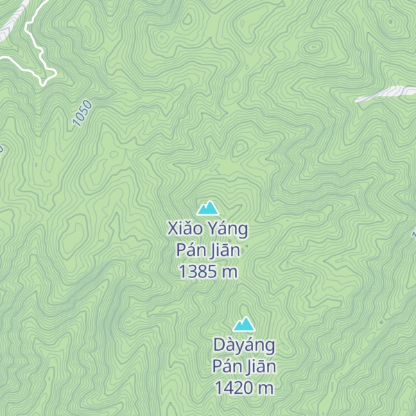 Map of Xiǎo Yáng Pán Jiān
