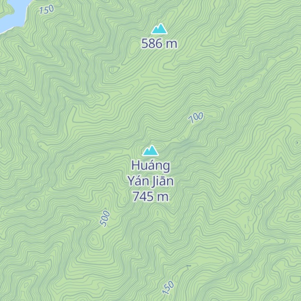 Map of Huáng Yán Jiān