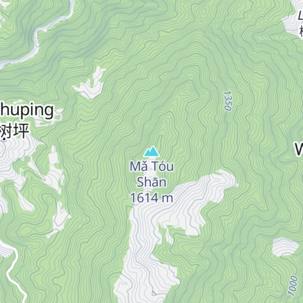 Map of Mǎ Tóu Shān