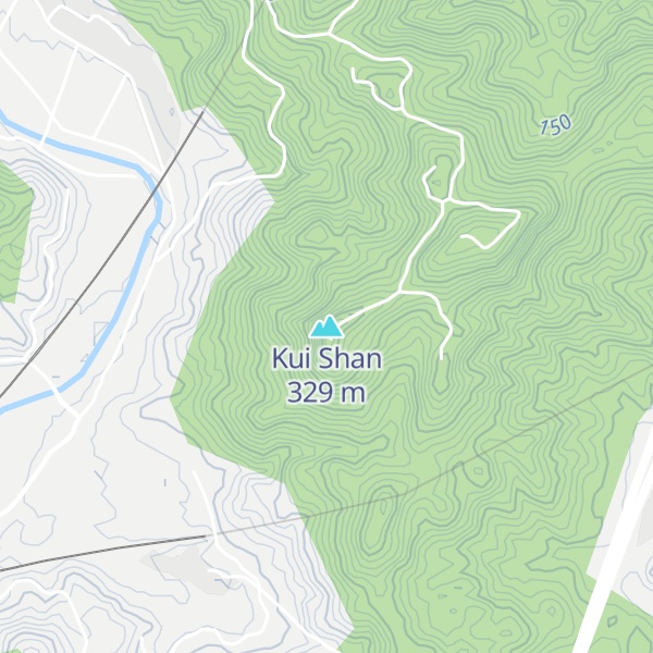 Map of Kui Shan