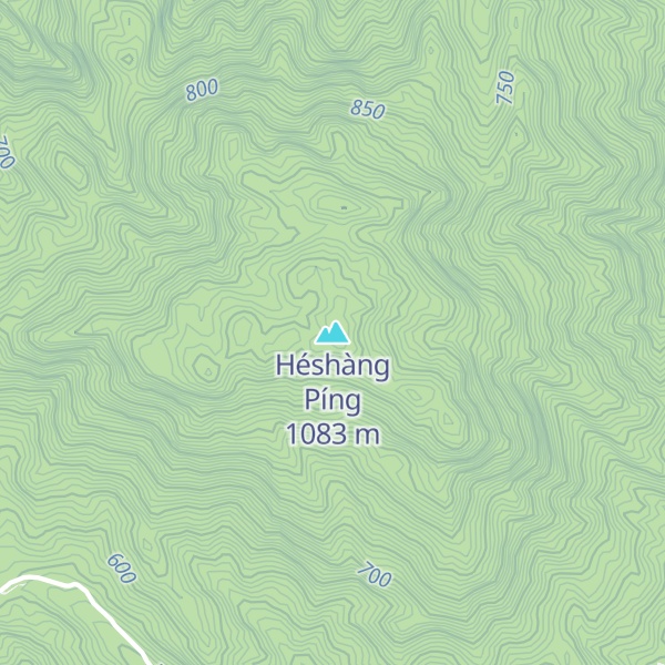 Map of Héshàng Píng