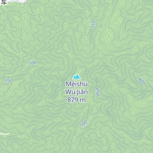 Map of Méishù Wù Jiān