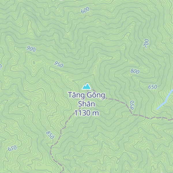 Map of Tāng Gōng Shān