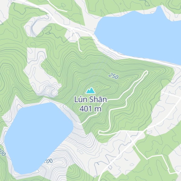 Map of Lún Shān