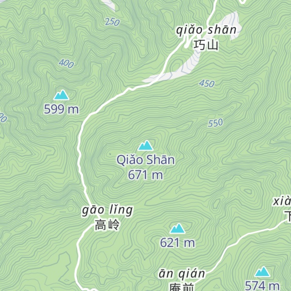 Map of Qiǎo Shān