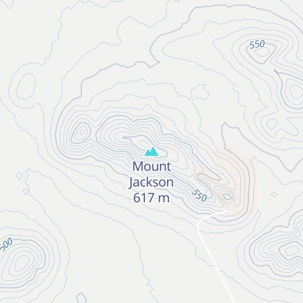Map of Mount Jackson