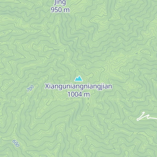 Map of Xianguniangniangjian