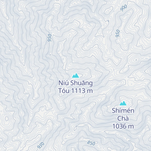 Map of Niú Shuāng Tóu
