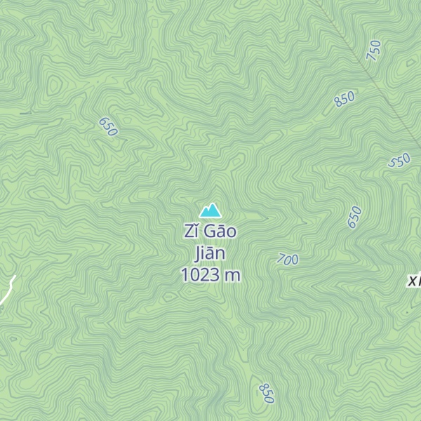 Map of Zǐ Gāo Jiān