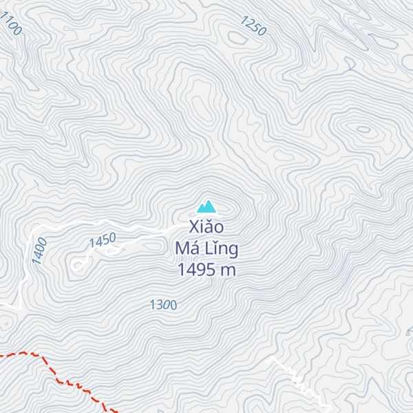 Map of Xiǎo Má Lǐng