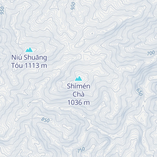 Map of Shímén Chà