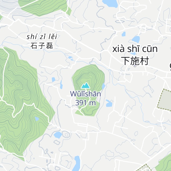Map of Wǔlǐshān