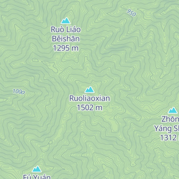 Map of Ruoliaoxian