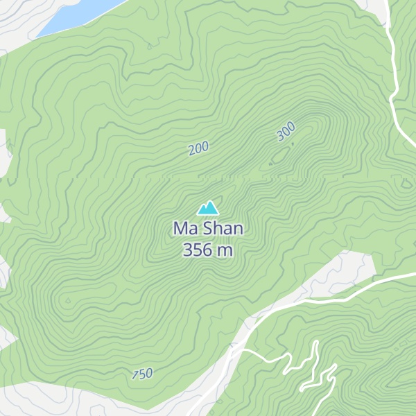 Map of Ma Shan