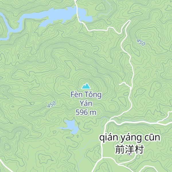 Map of Fèn Tǒng Yán