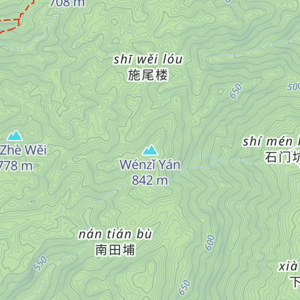Map of Wénzǐ Yán