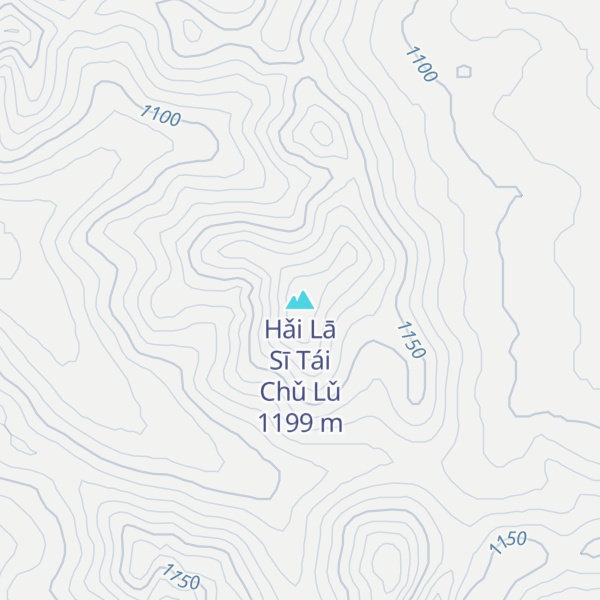 Map of Hǎi Lā Sī Tái Chǔ Lǔ