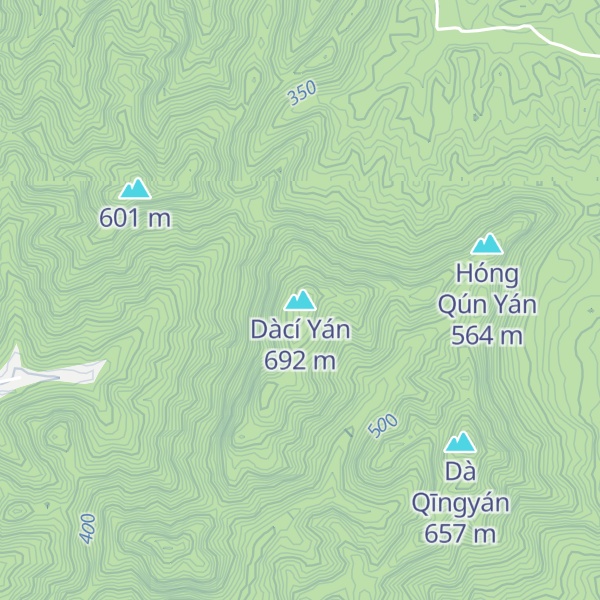 Map of Dàcí Yán