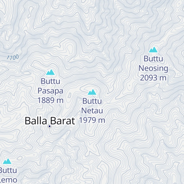Map of Buttu Netau