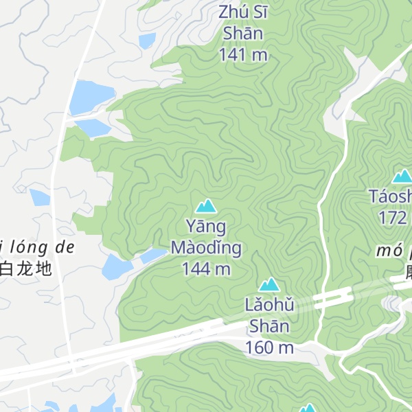 Map of Yāng Màodǐng