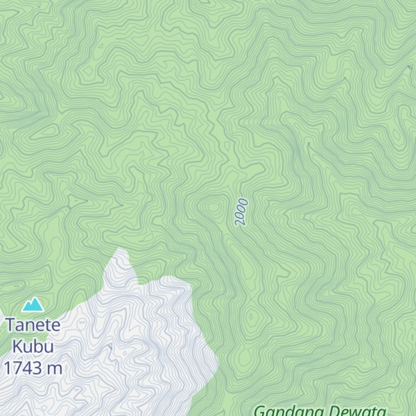 Map of Buttu Lungkung
