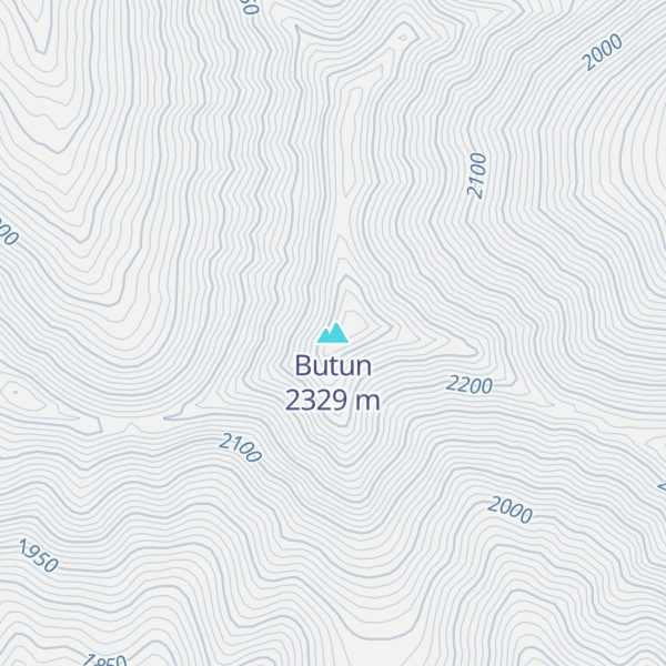 Map of Butun