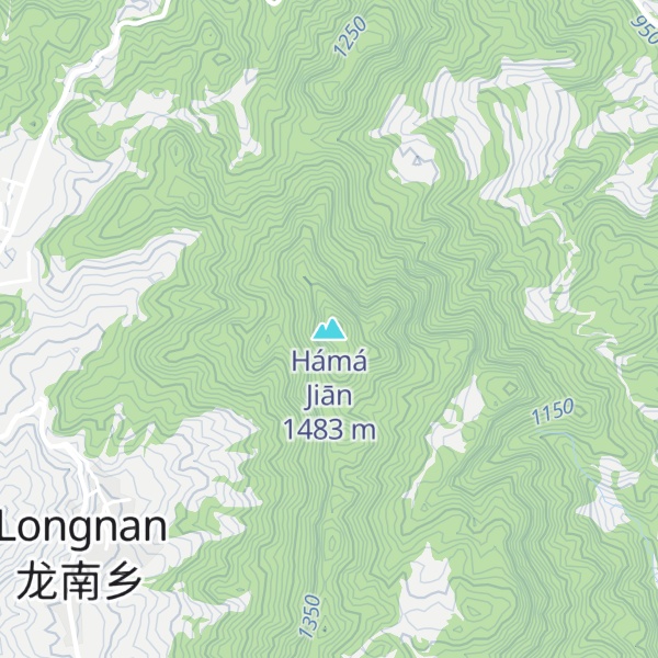Map of Hámá Jiān