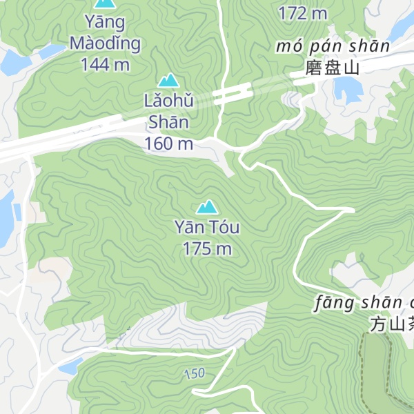 Map of Yān Tóu