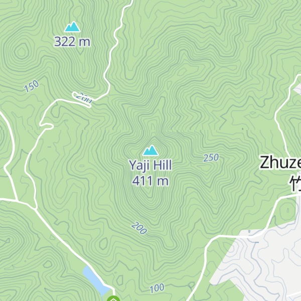 Map of Yaji Hill