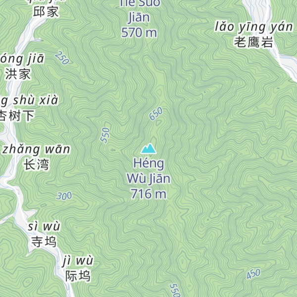 Map of Héng Wù Jiān