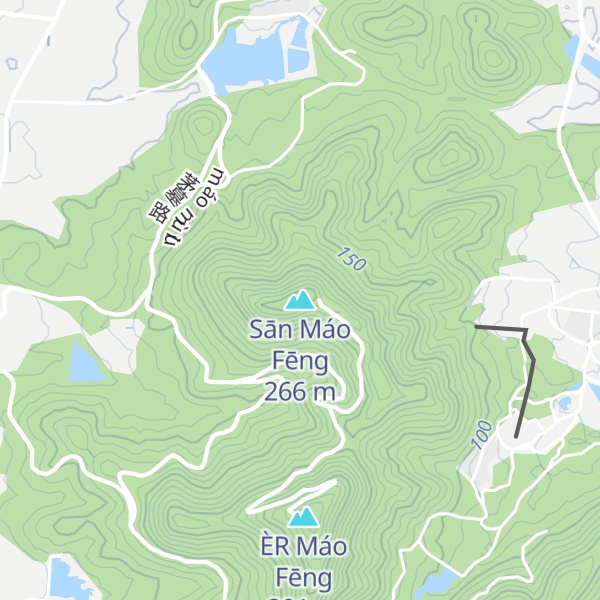 Map of Sān Máo Fēng