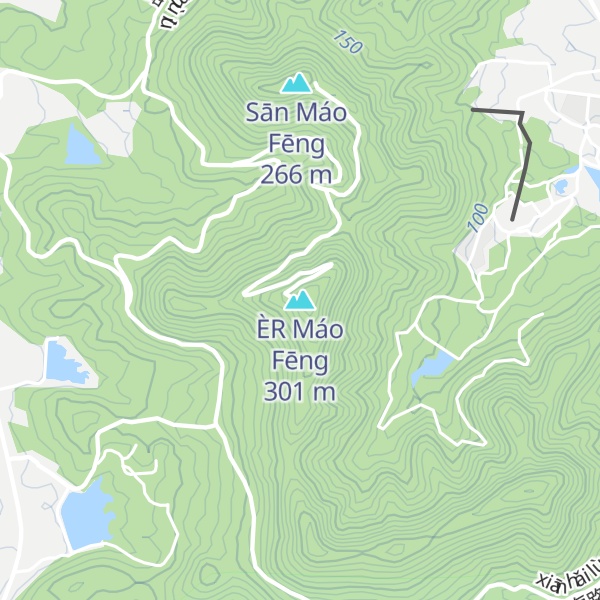 Map of ÈR Máo Fēng