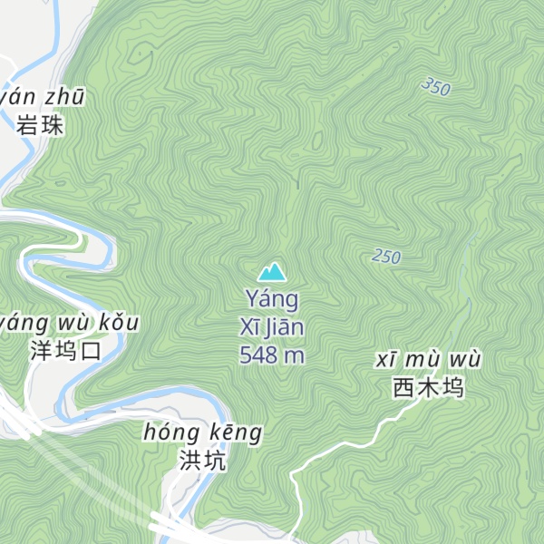 Map of Yáng Xī Jiān