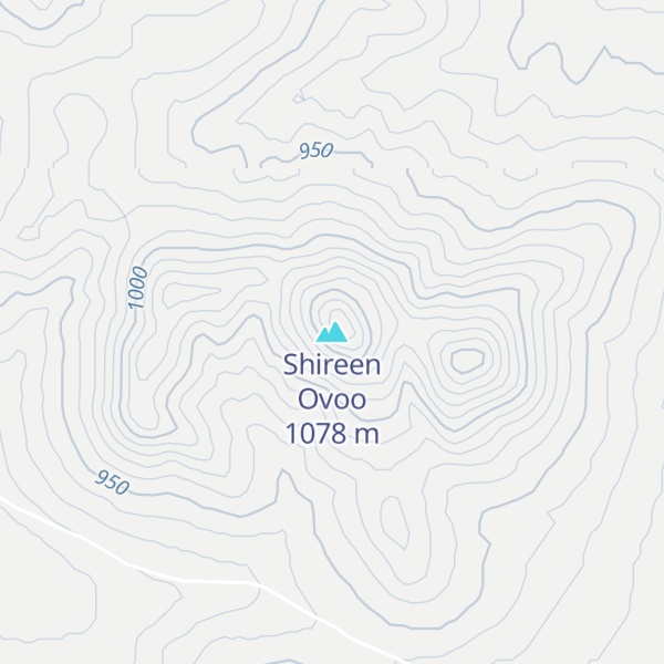 Map of Shireen Ovoo