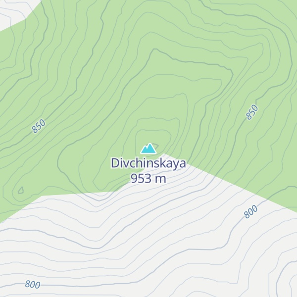 Map of Divchinskaya