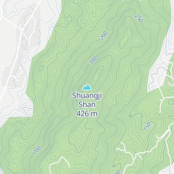 Map of Shuangji Shan