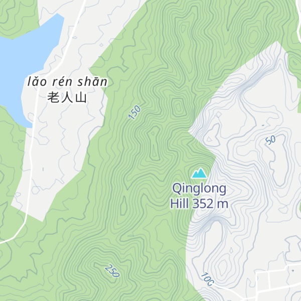 Map of Yaozi Hill