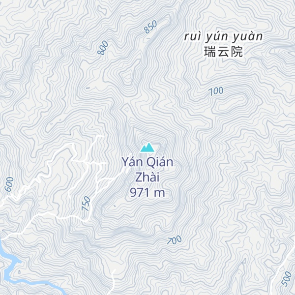 Map of Yán Qián Zhài