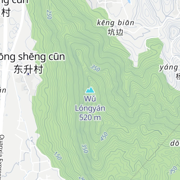 Map of Wǔ Lóngyán