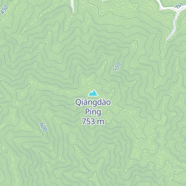 Map of Qiángdào Píng