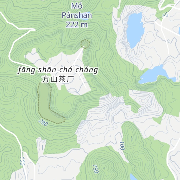 Map of Fang Shan