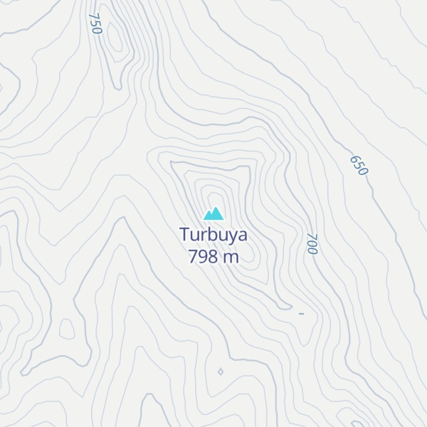 Map of Turbuya